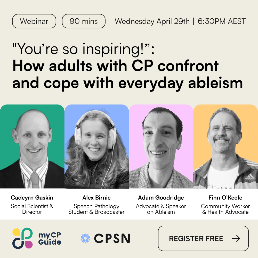 "You're so inspiring!" How adults with CP confront and cope with everyday ableism